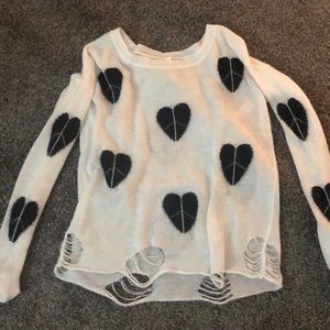 Cute off the shoulder comfy shirt